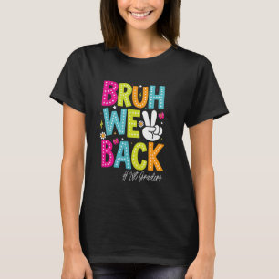 Camiseta Bruh Nós apoiamos 1rua Grades Groovy 1rua Dia do P