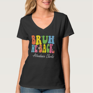 Camiseta Bruh, nós apoiamos funcionários de Bach à Escola R
