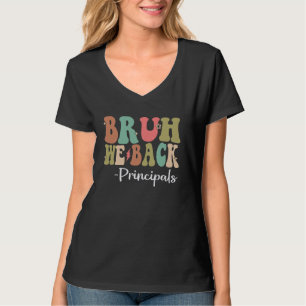 Camiseta Bruh Nós Apoiamos Principais Felizes Primeiro Dia