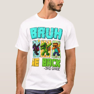 Camiseta Bruh Nós Ck De 3º Grau Para O Jogador De Escola Bo