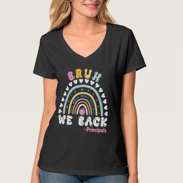 Camiseta Bruh, Nós Devolvemos Principais Primeiro Dia Da Es (Frente)