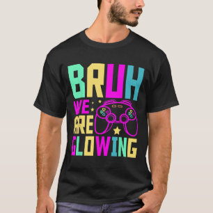 Camiseta Bruh Nós Estamos Brilhando Férias de Verão de Game