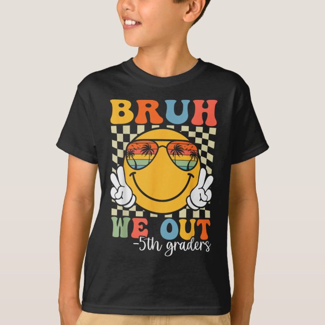 Camiseta Bruh Nós Fizemos 5 Graduação De 5º Graduação Cl (Frente)