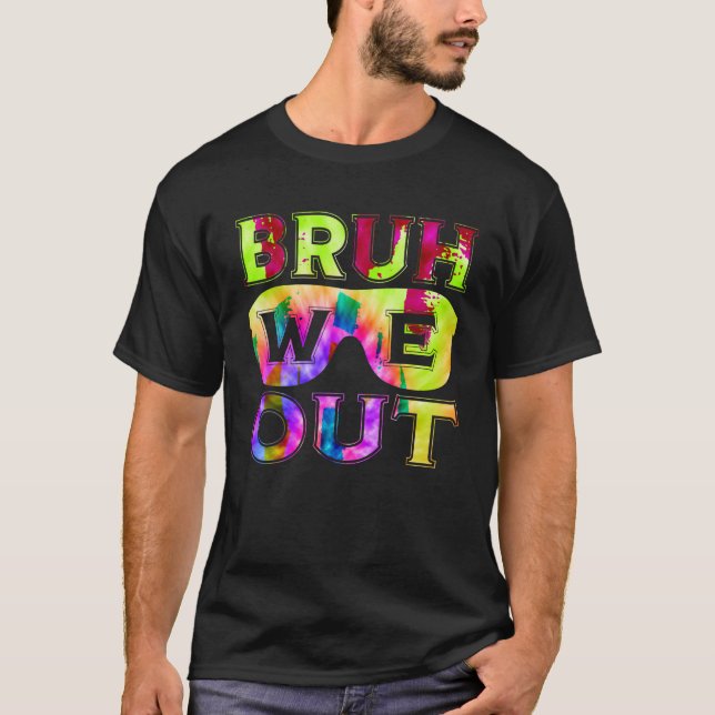 Camiseta Bruh, Nós Fizemos Professores No Fim Do Ano Escola (Frente)