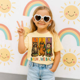 Camiseta Bruh, Nós Voltamos à Escola de Capybara Ogambm