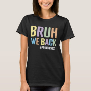 Camiseta Bruh, Nós Voltamos Engraçado Com Os Principais Da