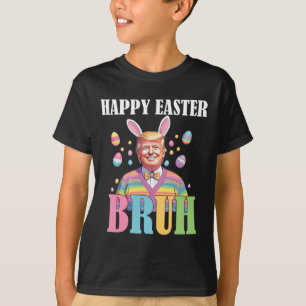 Camiseta Bruh Páscoa Dia Engraçado Coelho Coelho Felz pasco
