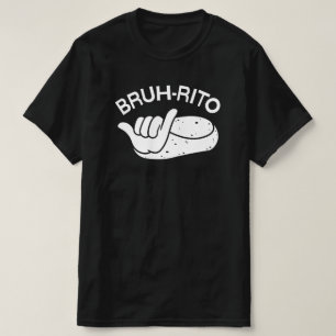 Camiseta BRUH-RITO - Hawaii Shaka Hang Loose Burrito