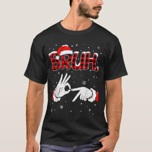 Camiseta Bruh Seis Sete 6 7 Meme Gen Alpha Gíria 6 7 Mãos