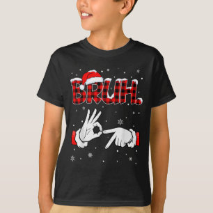 Camiseta Bruh Six Seven 6 7 Meme Geração Alpha Gíria 6 7 Mã