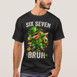 Camiseta Bruh St Patricks Day Six Seven Kids Boys Men Women
