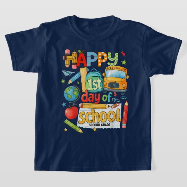Camiseta Bruh We Back 2nd Grade Back to School Second Grade (Postura )