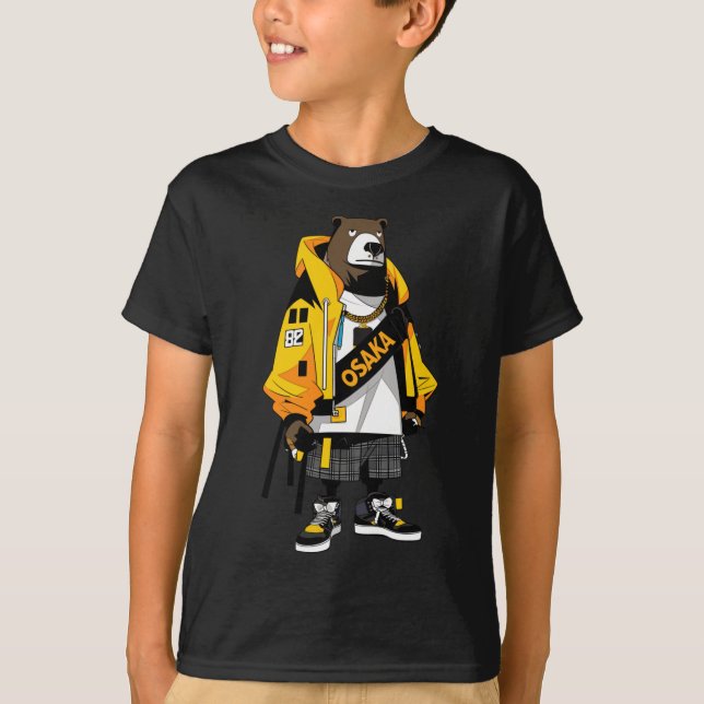 Camiseta Bruin Boutique Sticker (Frente)