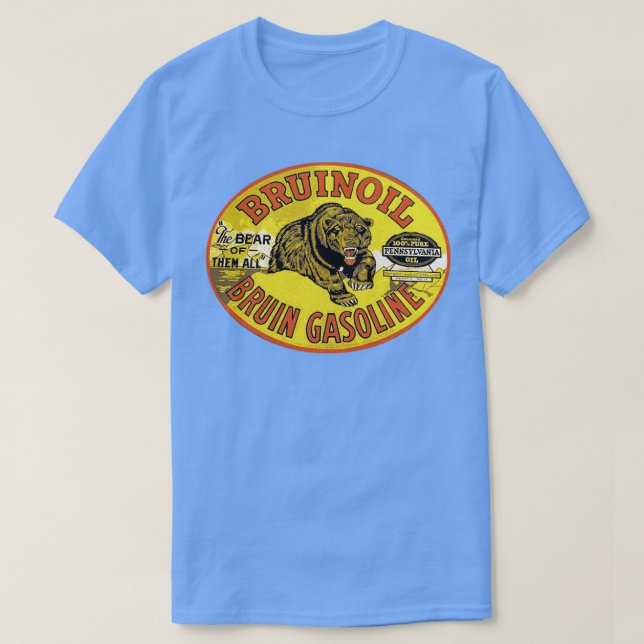 Camiseta Bruinoil Gasolina (Frente do Design)