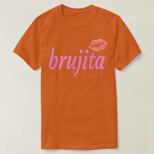 Camiseta Brujita Little Witch Meican Nickname Slang 345  (Frente do Design)