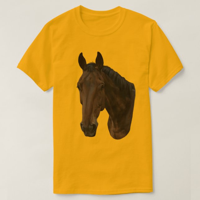 Camiseta Brun Häst  (Frente do Design)