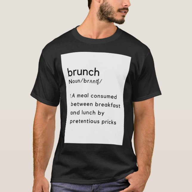 Camiseta Brunch Classic T-Shirt (Frente)