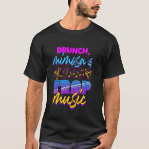 Camiseta Brunch Mimosa e Trampa Cocktail Rap Hip Hop