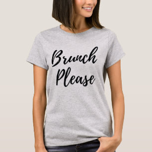 Camiseta Brunch Por Favor