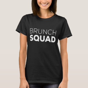 Camiseta Brunch Squad Brunch Squad Breakfast - Data do almo