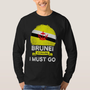 Camiseta Brunei Está Ligando Para Eu Ir Para A Raiz Do Patr