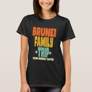 Camiseta Brunei - Famílias de Viagem de Brunei