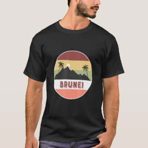 Camiseta Brunei - Montanha E Palmas
