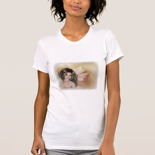 Camiseta Brunette Fantasy com Folha Suave (Frente)