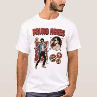 Camiseta Bruno Mars Romantic Tour 2026