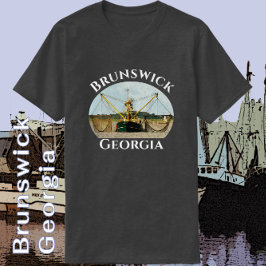 Camiseta Brunswick Georgia Handsome Shrimp Boat T Shirt