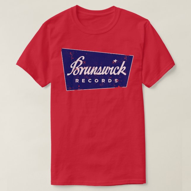 Camiseta Brunswick Records (Frente do Design)