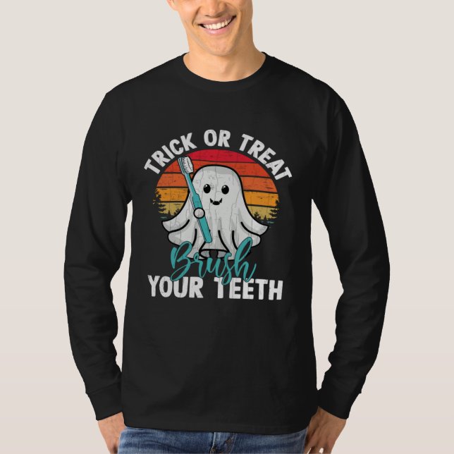 Camiseta Brush Your Teeth  Dentist Dental Assistant Graphic (Frente)
