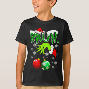 Camiseta Brut Christmas Kids Xmas Teens Boys Funny Christma