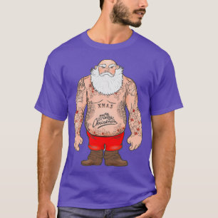 Camiseta Brutal Santa Claus Bodybuilder