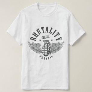 CAMISETA BRUTALIDADE VAI PREVALECER