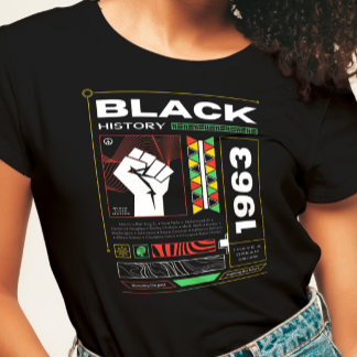 Camiseta Brutalismo do Mês da História Negra