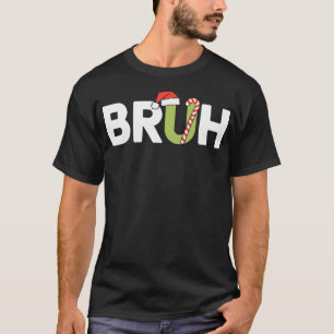 Camiseta Bruto Natal Camiseiros Crianças Adolescentes Menin