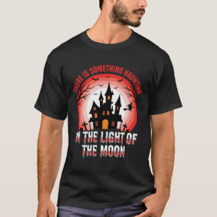 Camiseta Bruxa ao Luar da Casa Assombrada de Halloween