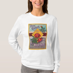 Camiseta Bruxa-Avelã LabelFrankfort dos rosas do odor, NY