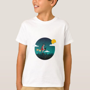 Camiseta bruxa Befana do Dia das Bruxas