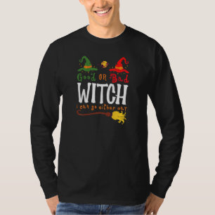 Camiseta Bruxa Boa Bruxa Má Posso Ir De Um Jeito Ou De Outr