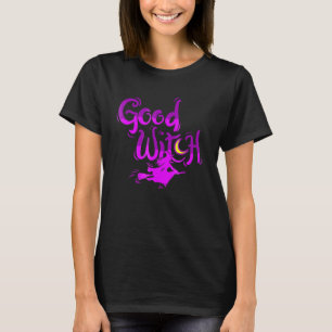 Camiseta Bruxa Boa Vaga Voando No Véu