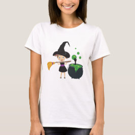 Camiseta Bruxa Bonita do Halloween