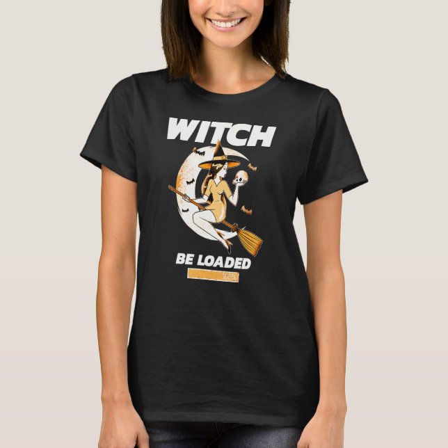 Camiseta Bruxa Carregada (Frente)
