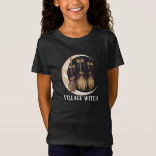 Camiseta Bruxa da Aldeia Gótico Oculto Wicca Pagão Natureza