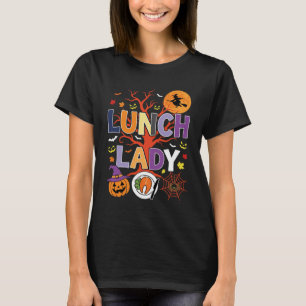 Camiseta Bruxa da Cozinha da Senhora do Almoço de Halloween