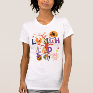 Camiseta Bruxa da Cozinha da Senhora do Almoço de Halloween