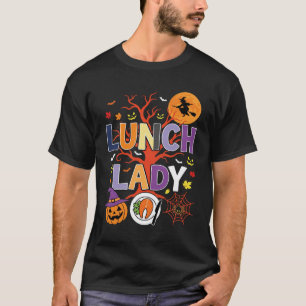 Camiseta Bruxa da Cozinha da Senhora do Almoço de Halloween