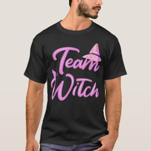 Camiseta Bruxa da Equipe de Halloween do Gênero Reveal