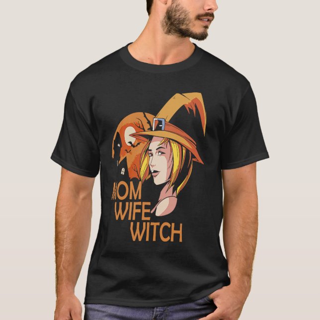 Camiseta Bruxa da Esposa Mãe (Frente)